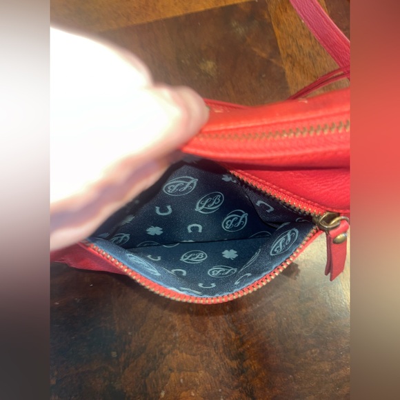 Women’s Coral Lucky Brand Purse Bag Small Cross Body shoulder bag - Picture 4 of 10